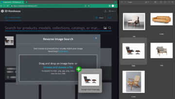 3D Warehouse AI image search